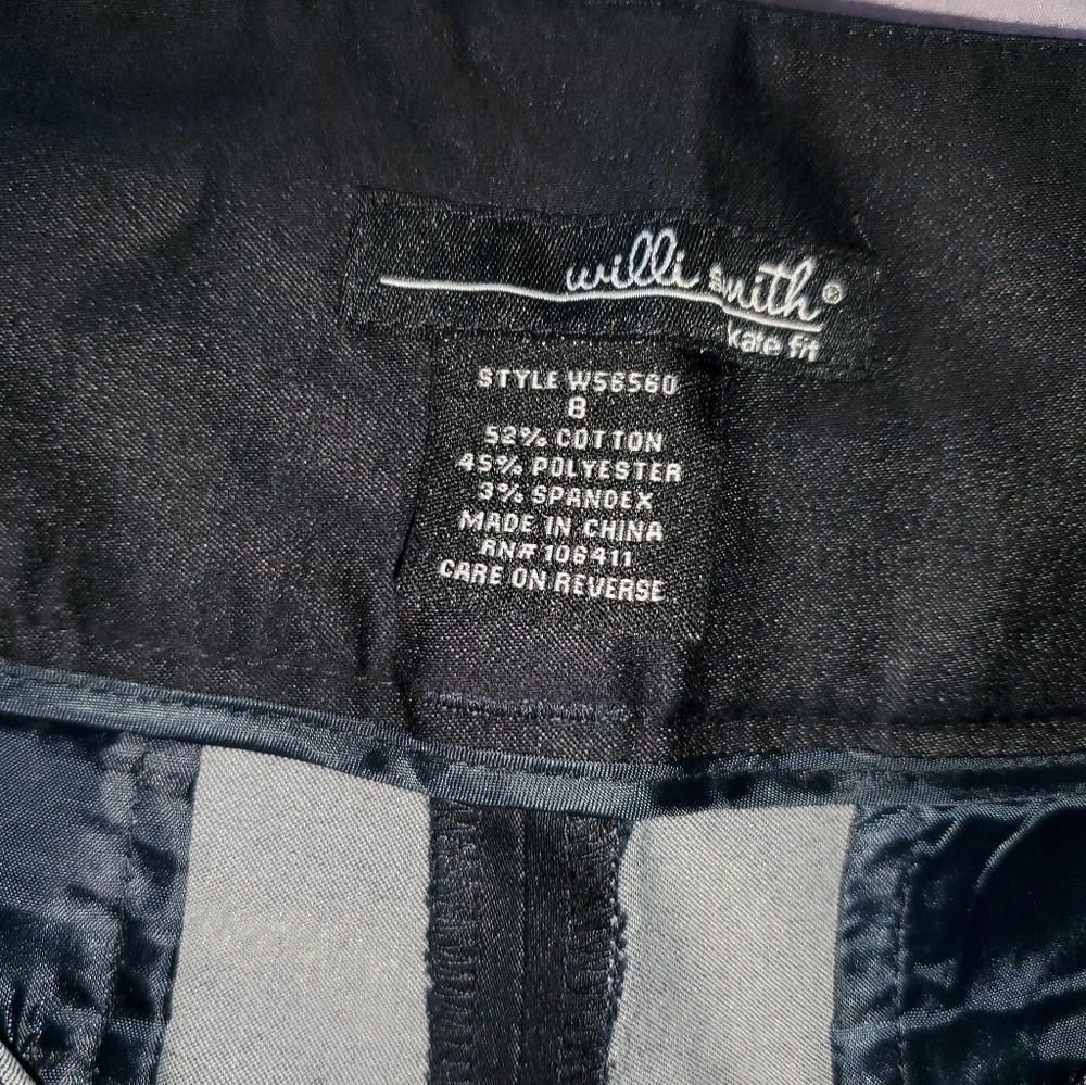 Willi Smith Kate Fit size 8 slacks